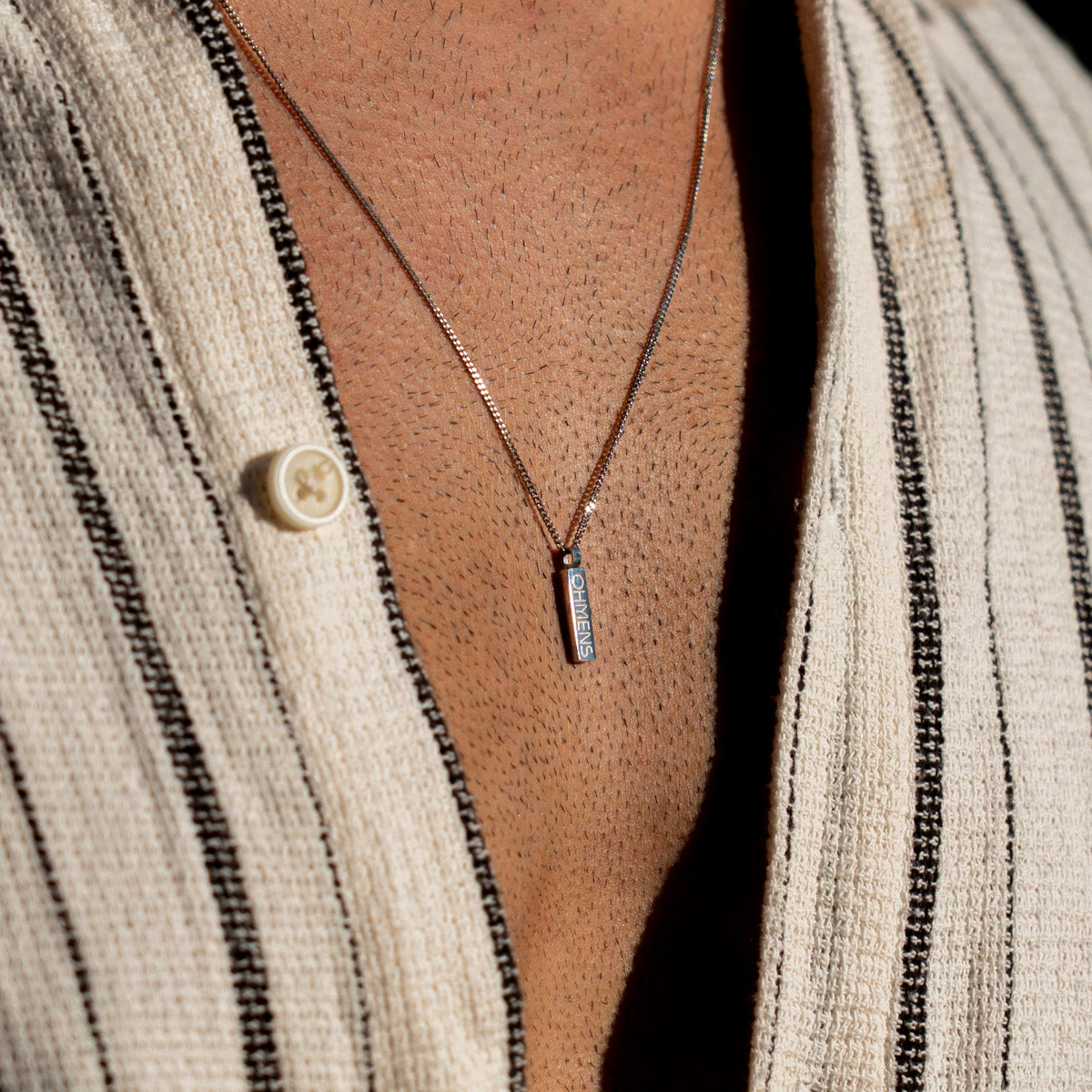 MIN. CUBAN PENDANT